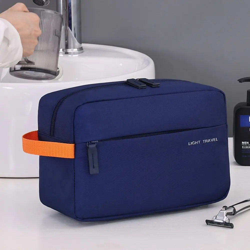 3-in-1 Travel Toiletry Bag Oxford Cloth Lightweight Waterproof Shaving Bag Makeup Bag Large-Capacity Makeup Organizer Men