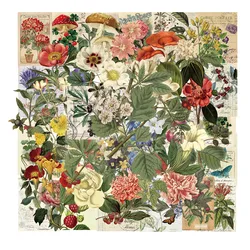 Variety Pack of 50 Vibrant Plant - Themed Stickers for Personalizing Your Belongings (50Pcs)