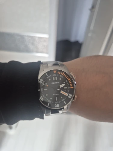 BERNY 自動ダイブウォッチ超発光オリジナルデザイン 20ATM BERNY 自動ダイブウォッチ男性用超発光オリジナルデザイン 20ATM 男