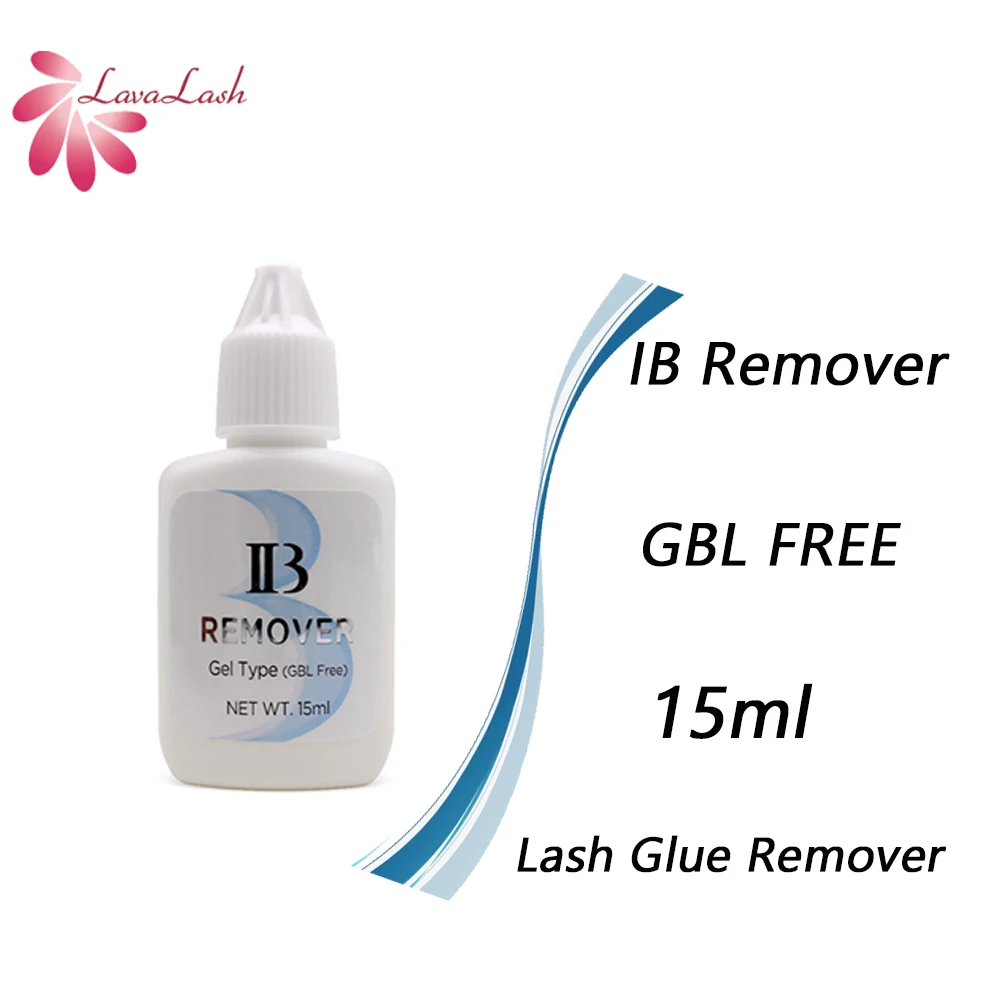 5 Bottles I Beauty IB Clear Gel Remover GBL FREE For Eyelash Extensions Glue from Korea 15ml Lash Fast Clean Tools 2