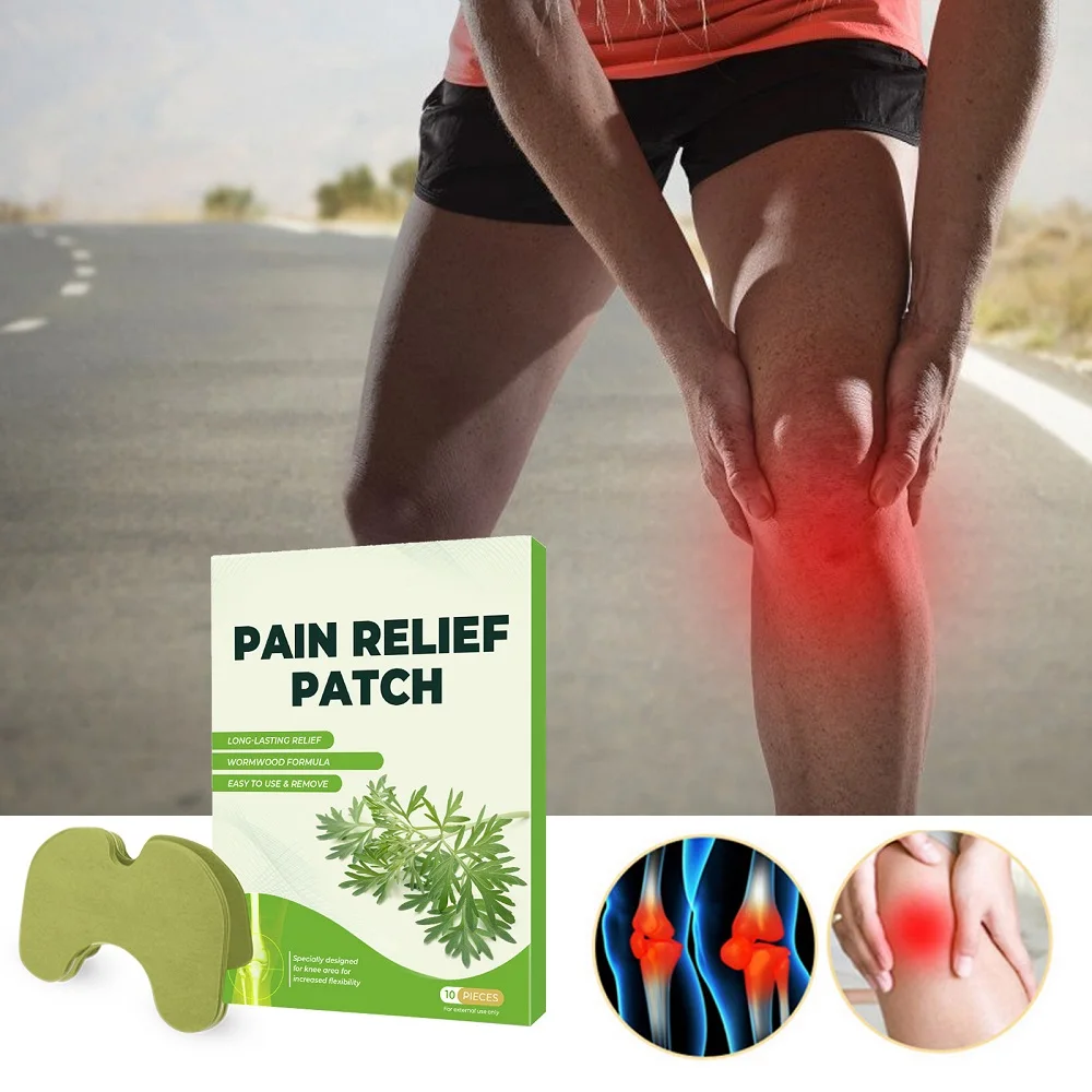20pcs Wormwood Pain Relief Patch Herbal Knee Plaster Muscle-Relaxing Pain Stickers Antiphlogistic Analgesic Patch For Elderly wormwood pain relief patch