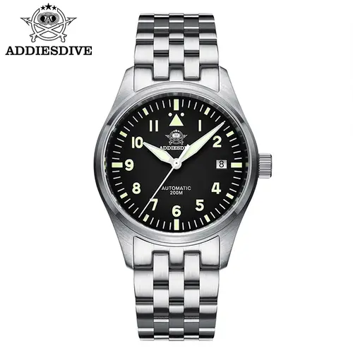 ADDIESDIVE New Men Vintage Watch Top Brand Luxury Sapphire 8215 Mechanical Watch C3 Super Luminous 200m Waterproof Dive Watches - Image 10
