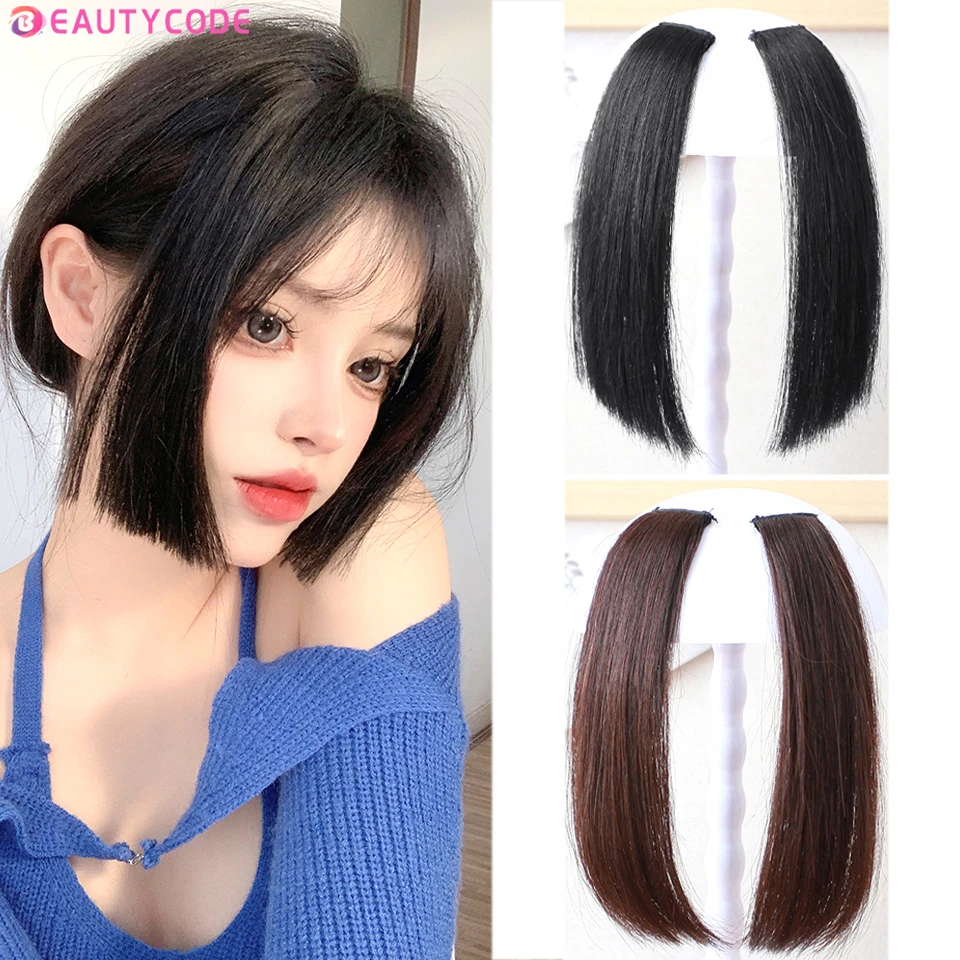 Bangs Hair Extensions Women | Natural Hair Hairpieces | Side Bangs Hair  Clip - Synthetic - Aliexpress