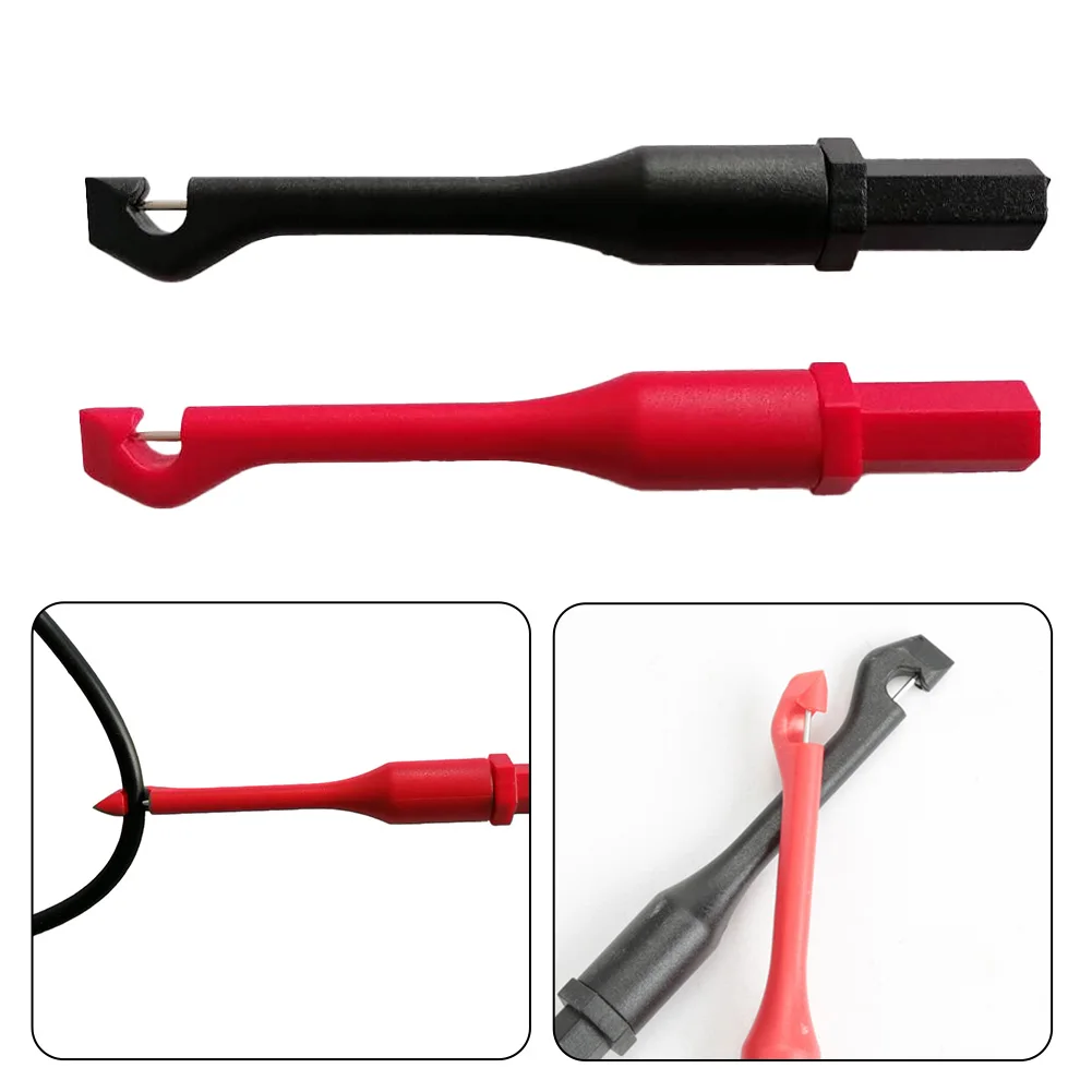 

PVC insulated Test Leads Electronic Wire Piercing Probe Clip 2 Pack for Automotive Diagnostic Tool Reliable Performance