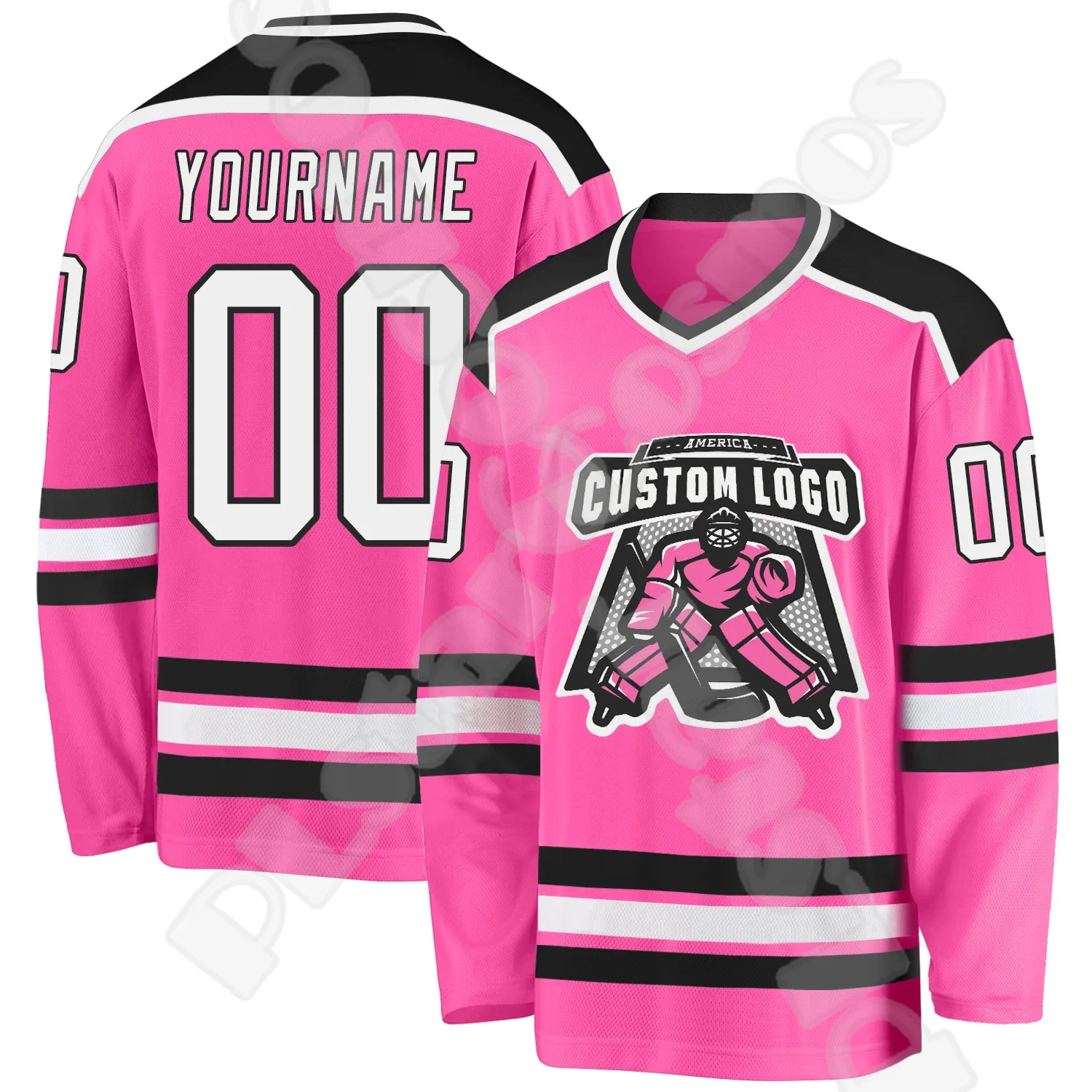 

NewFashion Custom Name Logo Team Suits Retro Vintage Pullover 3DPrint Harajuku Casual Funny Long Sleeves Hockey Jersey Shirts 11