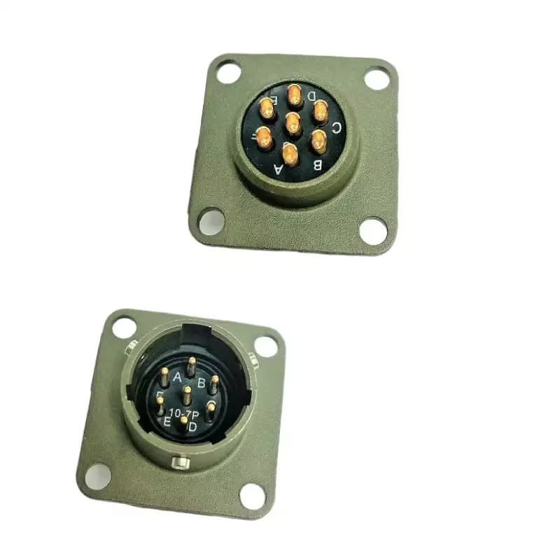 Conector Impermeável da Tomada da Aviação Núcleo de Pinos Pt06e107s Psr Pt02e-10-7p s pt 26482 Mil Pt06e 10-7s 10-7 Pt02e 10-7 p - Imagem 4