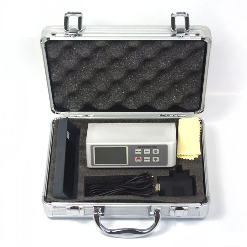 AG-1268B Portable Digital Multi-angle Glossmeter for Paint Film AG-106B 60° Marble Gloss Meter with USB/RS-232 Data Output 3
