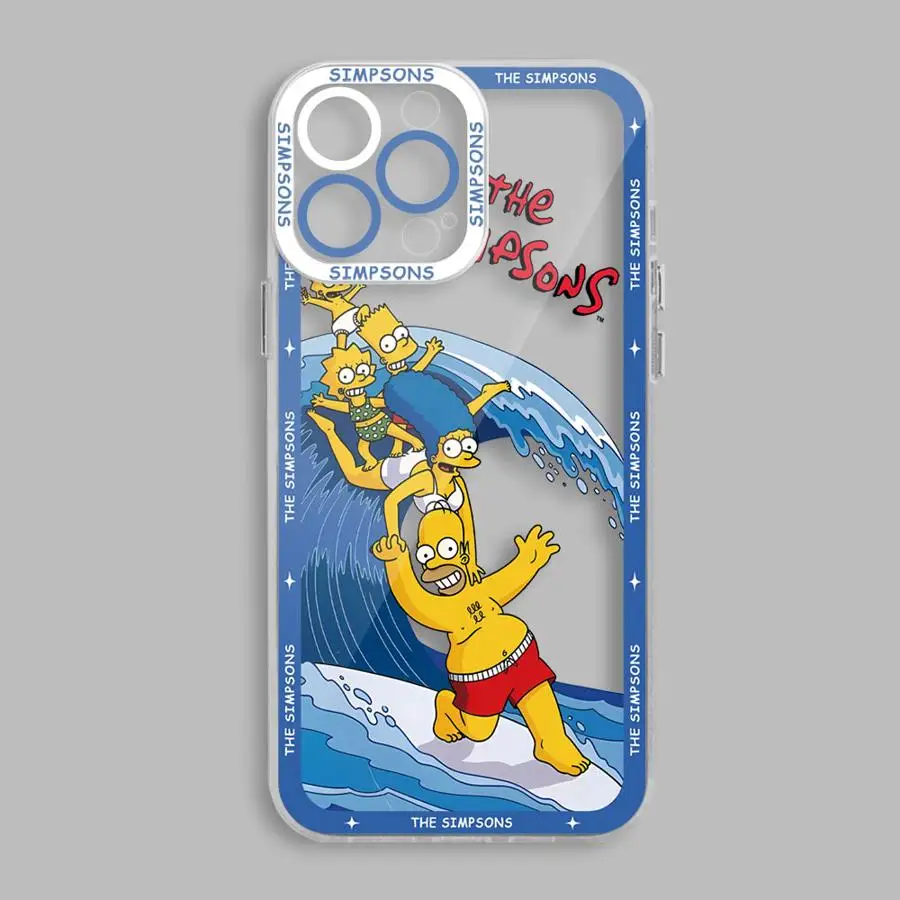 Humorous Homer Simpson Matte Phone Case - Cartoon Design
