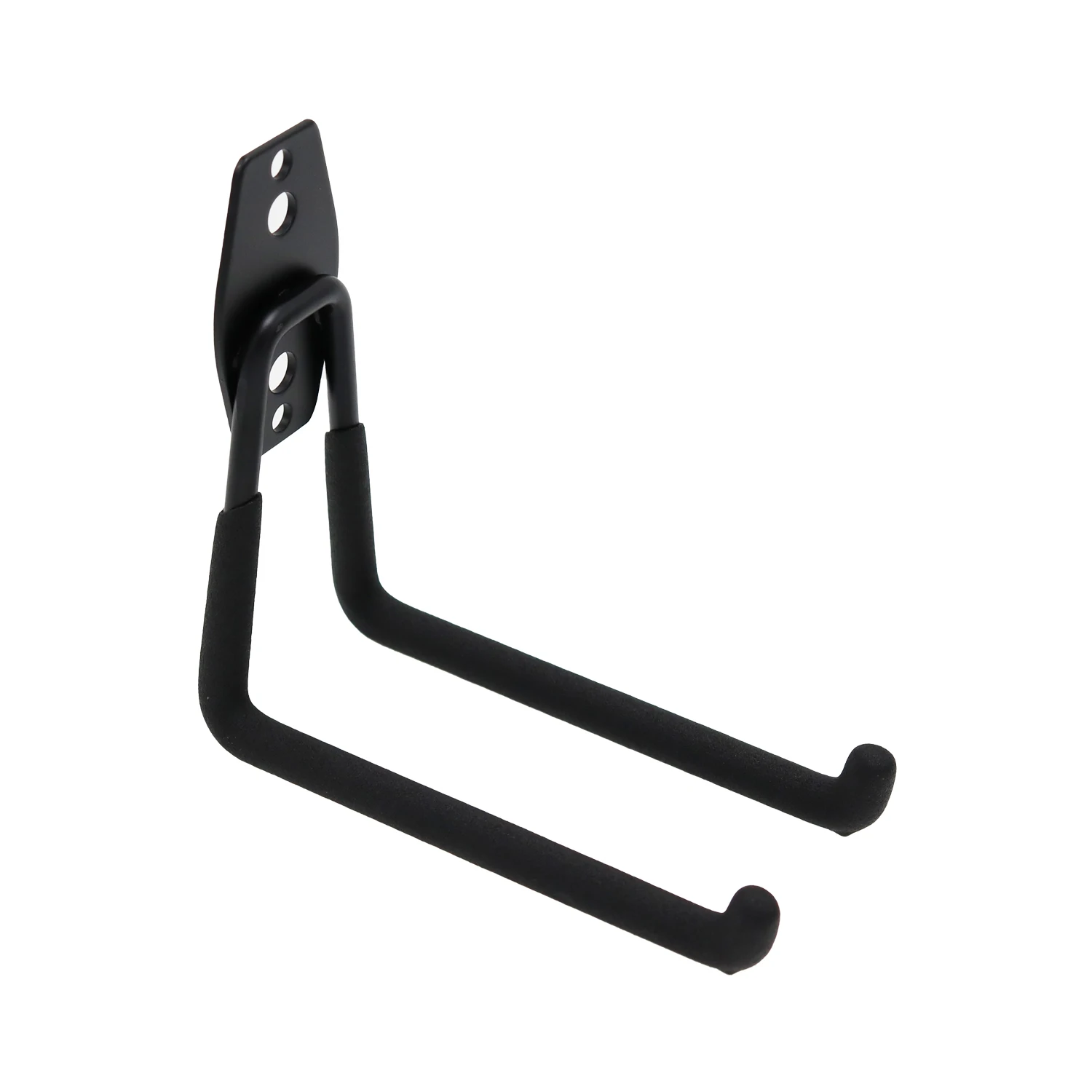 Heavy Duty Wall Mount Garage and Garden Tool Organizer with Anti-Slip Metal Hooks