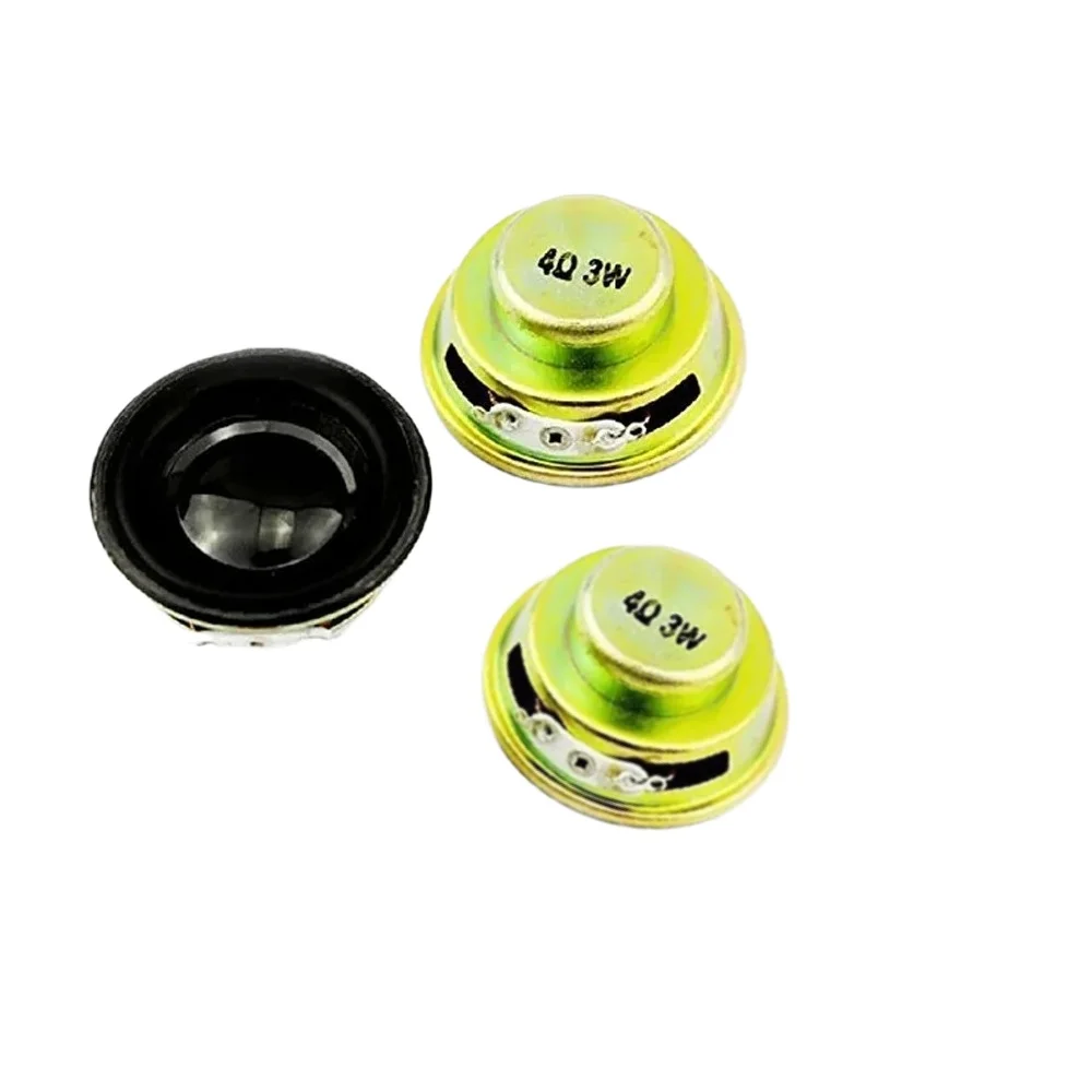 1-5PCS 미니 스피커 3와트 4옴 앰프 블랙 햇 스피커 혼 3W 4R 직경 40MM 아두이노용