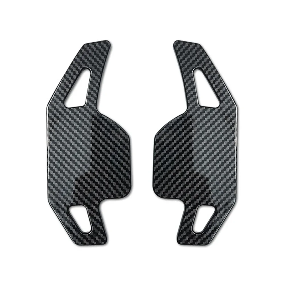 2Pcs 자동차 ABS 기어 시프트 패들 스티어링 휠 패들 액세서리 아우디 A3 A4L A5 A6L A7 A8 S3 S5 SQ5 RS3 R8 Q3 Q5 Q7 S6 S7