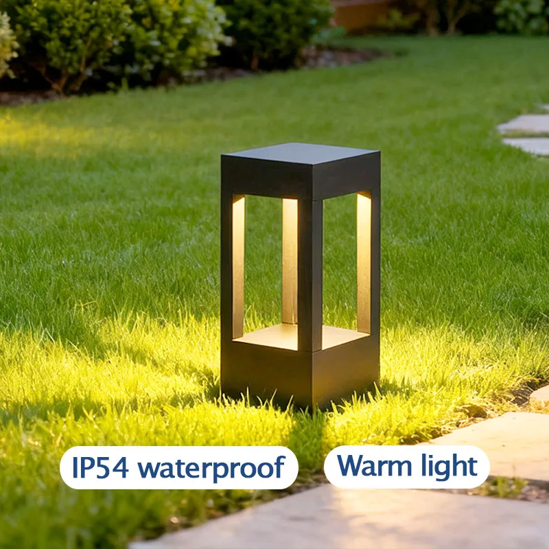 Warm LED Outdoor Lawn Lights 1
