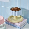 1pc Elevated Bowl for Protecting Cervical Spine  Can be knocked over  Removable  Easy to Clean  For Cats  Essential Pet Item 6