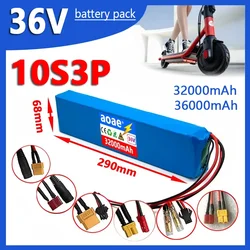 NEW 10S3P 36V 36Ah Battery ebike Battery Pack 18650 Li-ion Batteries 1000W For High Power Electric Scooter Motorcycle Scooter