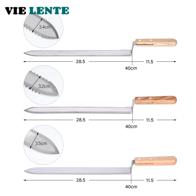 Beekeeping Tools Bee Honey Uncapping Scraping Knife Bee Hive Scraper Equipment Cutter for Beekeeper Supplies