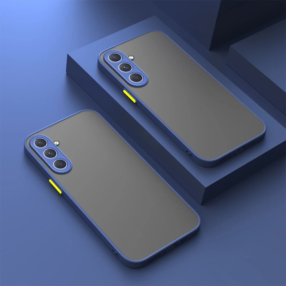Custodia per telefono opaca Armor per Samung A54 5G Custodia protettiva rigida per paraurti antiurto per custodie Samsung Galaxy A14 A34 A54 - immagine 4