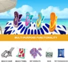 1 Pcs Flip Flop Plastic Beach Towel Clips For Beach Pool Chairs Cruise Ship Lounge Large Cute Clothespins Holder Pegs Clamps 6