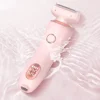 Women Electric Epilator 2 in 1 Body Hair Removal Razor Waterproof Rechargeable Bikini Trimmer for Pubic Legs Underarms Face Hair 5