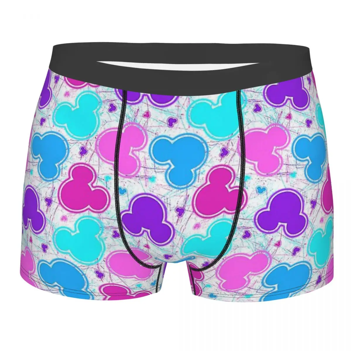 

Mouse Pattern Magic Animal Cute Forest Ocean Underpants Breathbale Panties Male Underwear Sexy Shorts Boxer Briefs