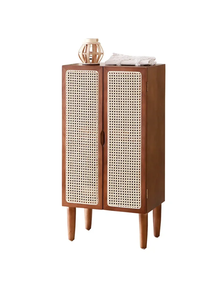 

Wyj Nordic Rattan Sideboard Cabinet Homestay Hotel Storage Cabinet Simple Art Locker