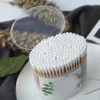 230 Pcs Cotton Swab Sticks for Ears Cast Buds Makeup Organic Oval Canning Swabs Cleanning Fioc Pointed 3