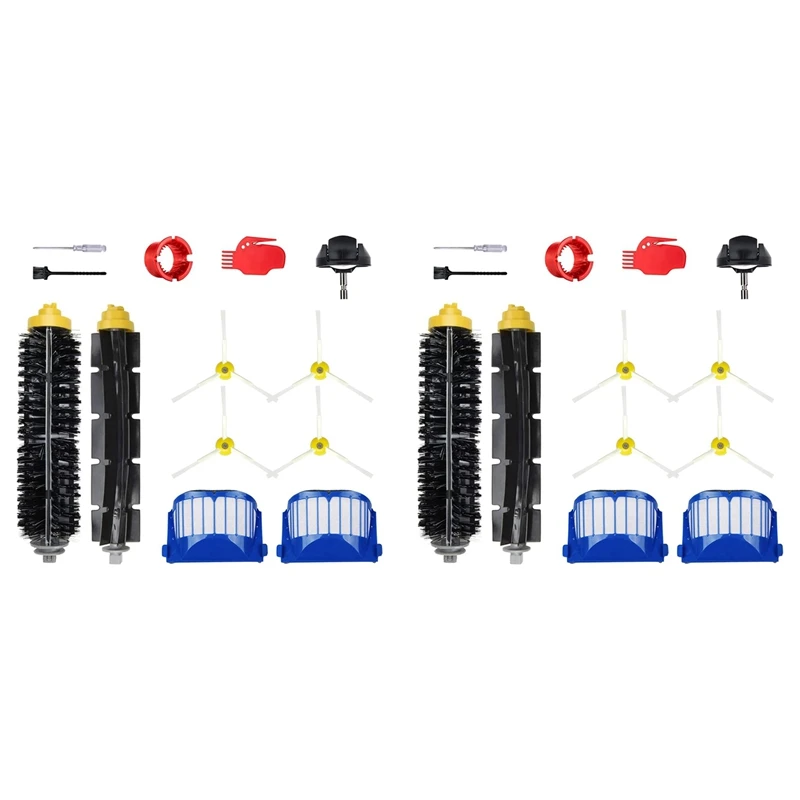 

2 комплекта запасных частей для Irobot Roomba 675 677 692 671 694 691 614 615 635 676 670 645 655 690 600 500