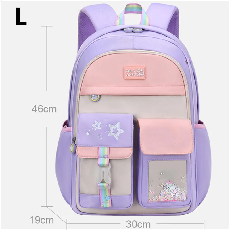 Children School Bags For Girls Kids Satchel Primary Orthopedic School Backpacks Princess Backpack Schoolbag knapsack Sac Mochila 3