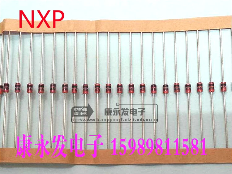 100pcs Orginal New Bzv85c12 C12ph 1.3w12v Do41 Inline Zener Diode