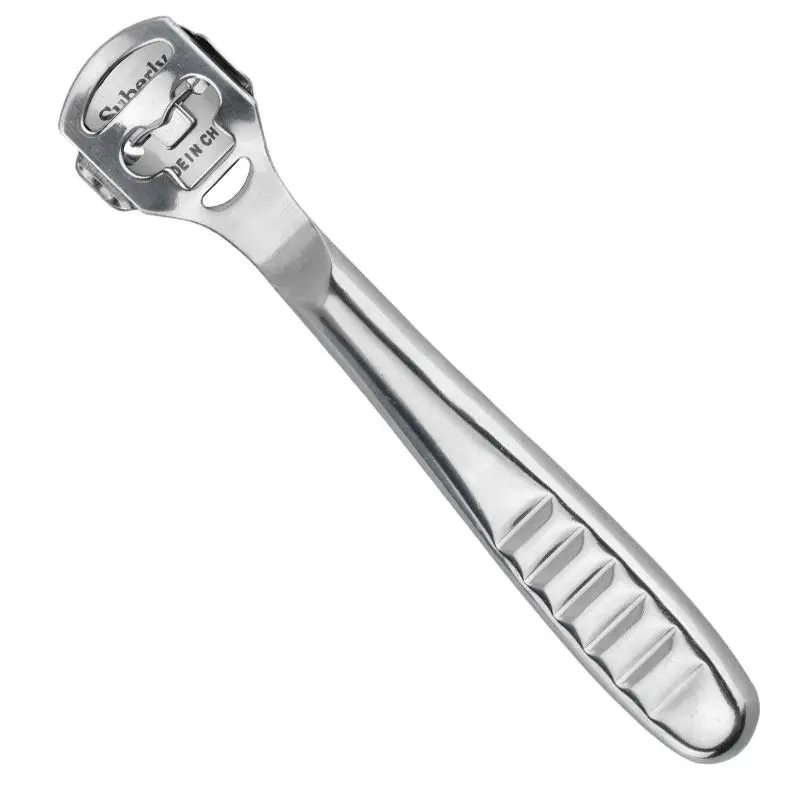 Manicure Pedicure Tools Foot Callus Shaver Heel Hard Skin Remover Hand Feet Pedicure Razor Stainless Steel Handle 10 Blades manicure pedicure tools