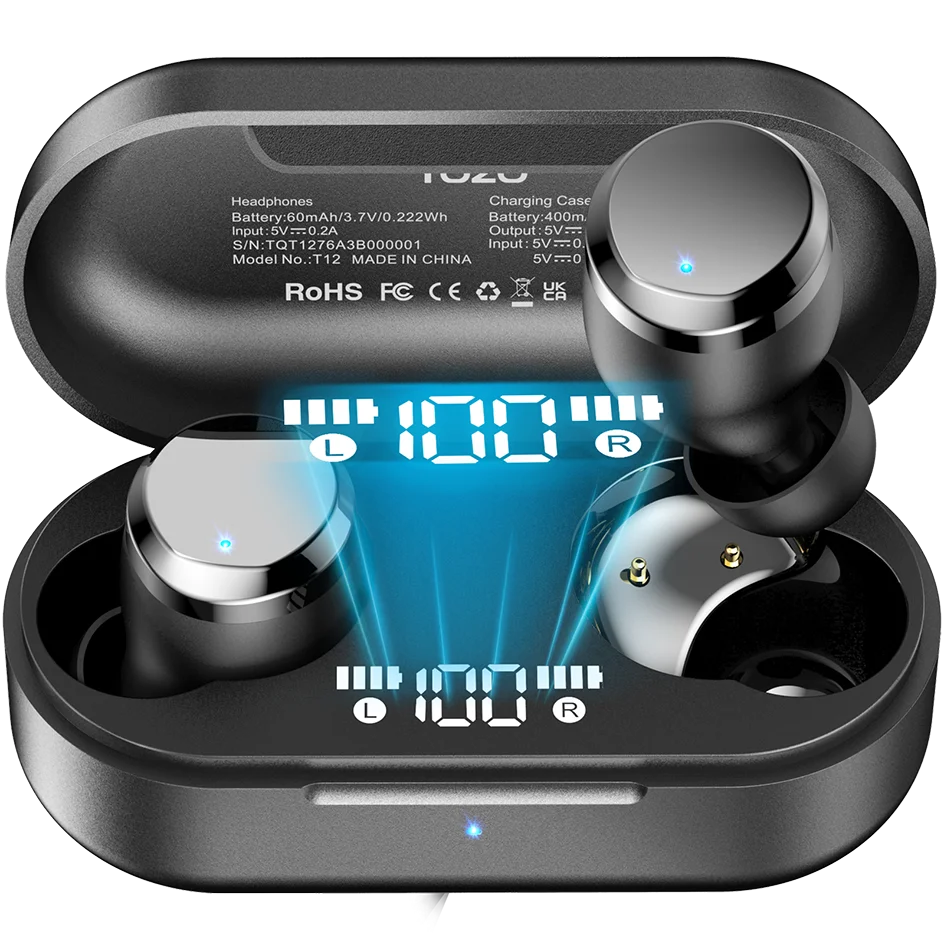 TOZOTonal Dots ワイヤレスイヤホン、Bluetooth 5.3 イヤホン、22 EQ