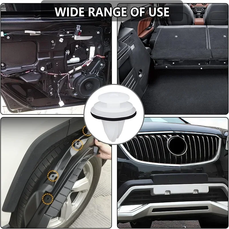 Auto-Panel-Halterungsclips-Set (20–100 Stück) – Stoßstangen-, Tür- und Armaturenbrettbefestigungen für die Autoreparatur und Verkleidungsinstallation – Detail 11