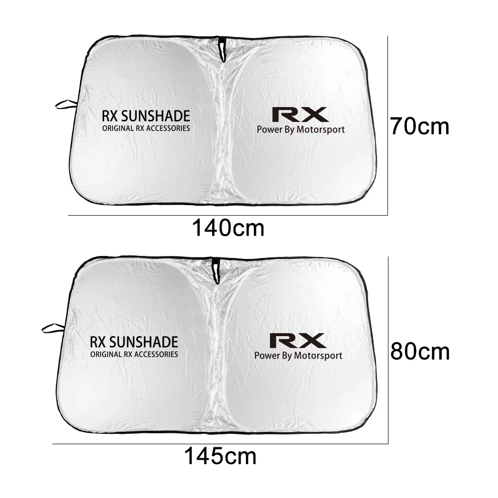 Car Front Windshield Flodable Sunshade Auto Accessories For Lexus RX RX300 330 400h RX350 2003-2008 RX200t 350L 270 450h 450hl