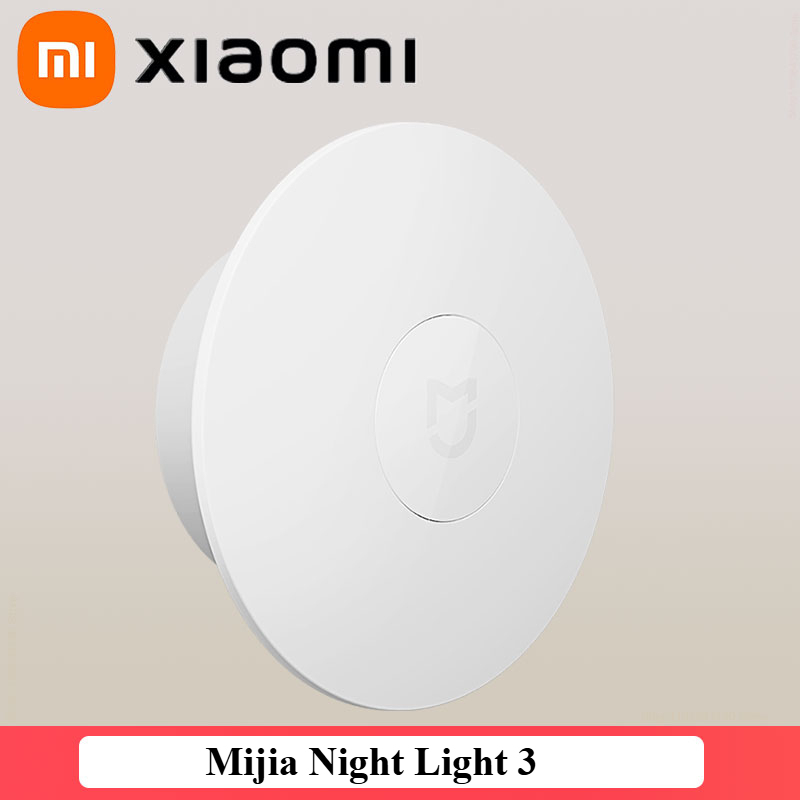 New Xiaomi Mijia Night Light 3 Version Motion Sensor Adjustable Brightness Smart Human Light Sensor Night Lamp for Bedroom