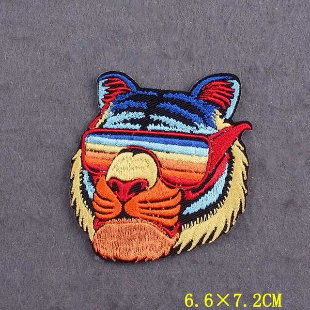 Hippie Patch Embroidery Patches for Clothing DIY Punk Patch for jacket  Stripes Iron on Patches on Clothes Badges On Backpack - AliExpress