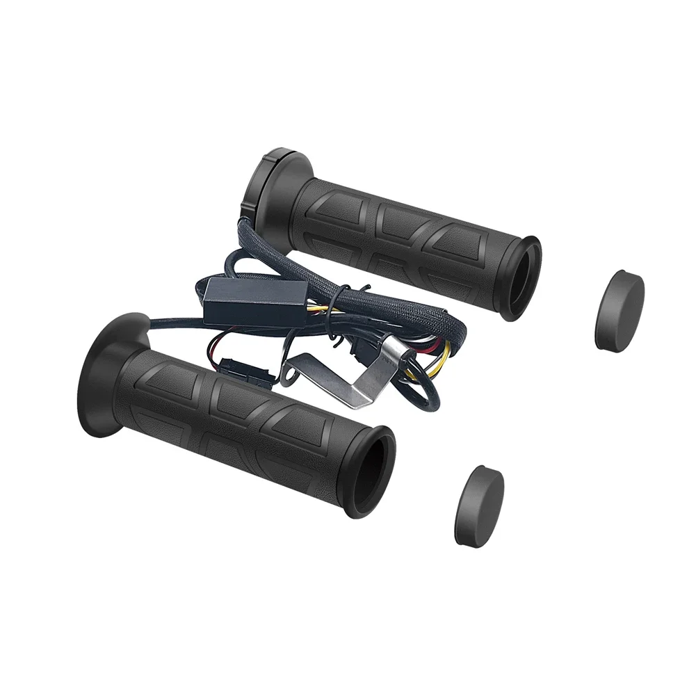 22mm Electric Heating Handle 3 Gear Motorcycle Heating Handlebar Waterproof Electric Hot Heated Grip Motorcycle Parts for Winter