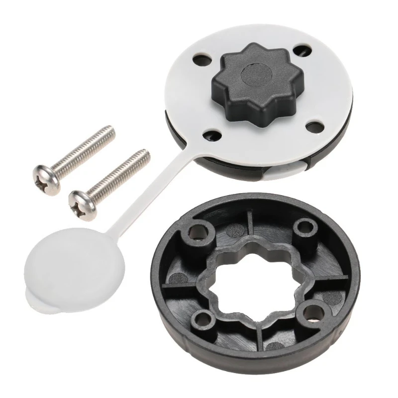 Canoe Kayak Star Mount Base Inflatable Sea Fishing Rod Holder Mount Base Tackle Fishing Accessory