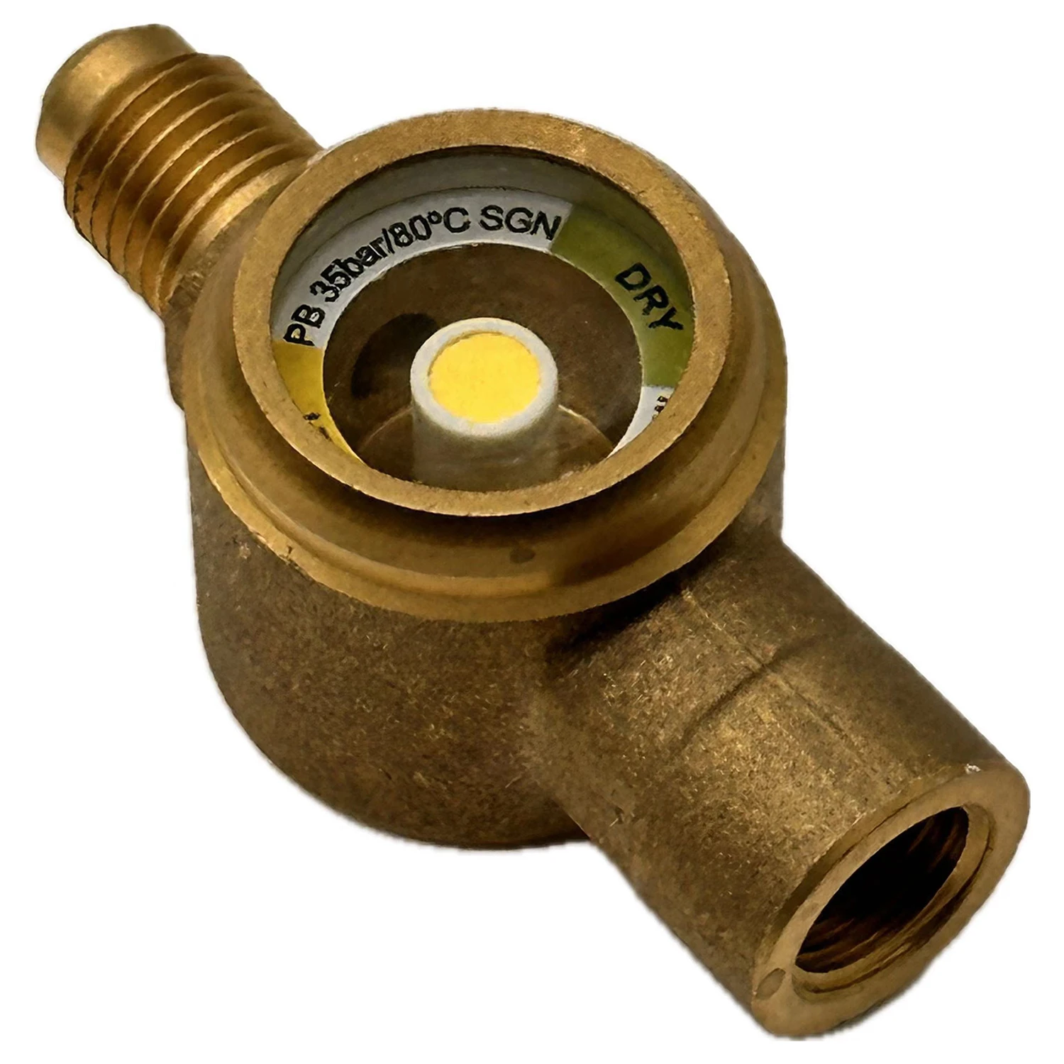 Sight glass FSAE X MSAE thread connector accurate color calibration low ppm levels higher temperatures