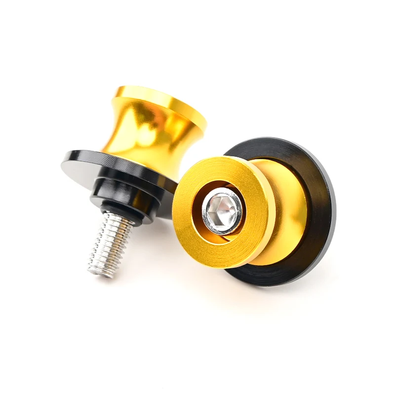 Enhanced Product Title: Premium CNC Motorcycle Swingarm Spools Slider Stand Screws - 6MM Bolts