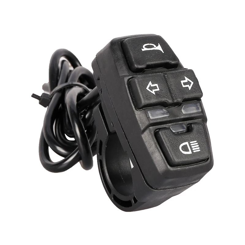 

1PC 48V/36V Electric Bike Scooter Light Switch for Motorcycle Button Turn Signal Light