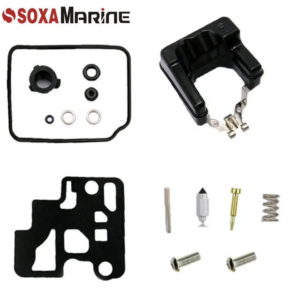 69M-W0093 Carburetor Repair Kit For Yamaha 4 Stroke 2.5HP F2.5 A B Outboard Motor