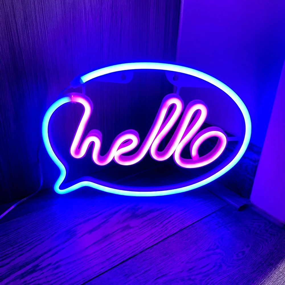 Рисунок 2 - Настольная лампа Hello Sign