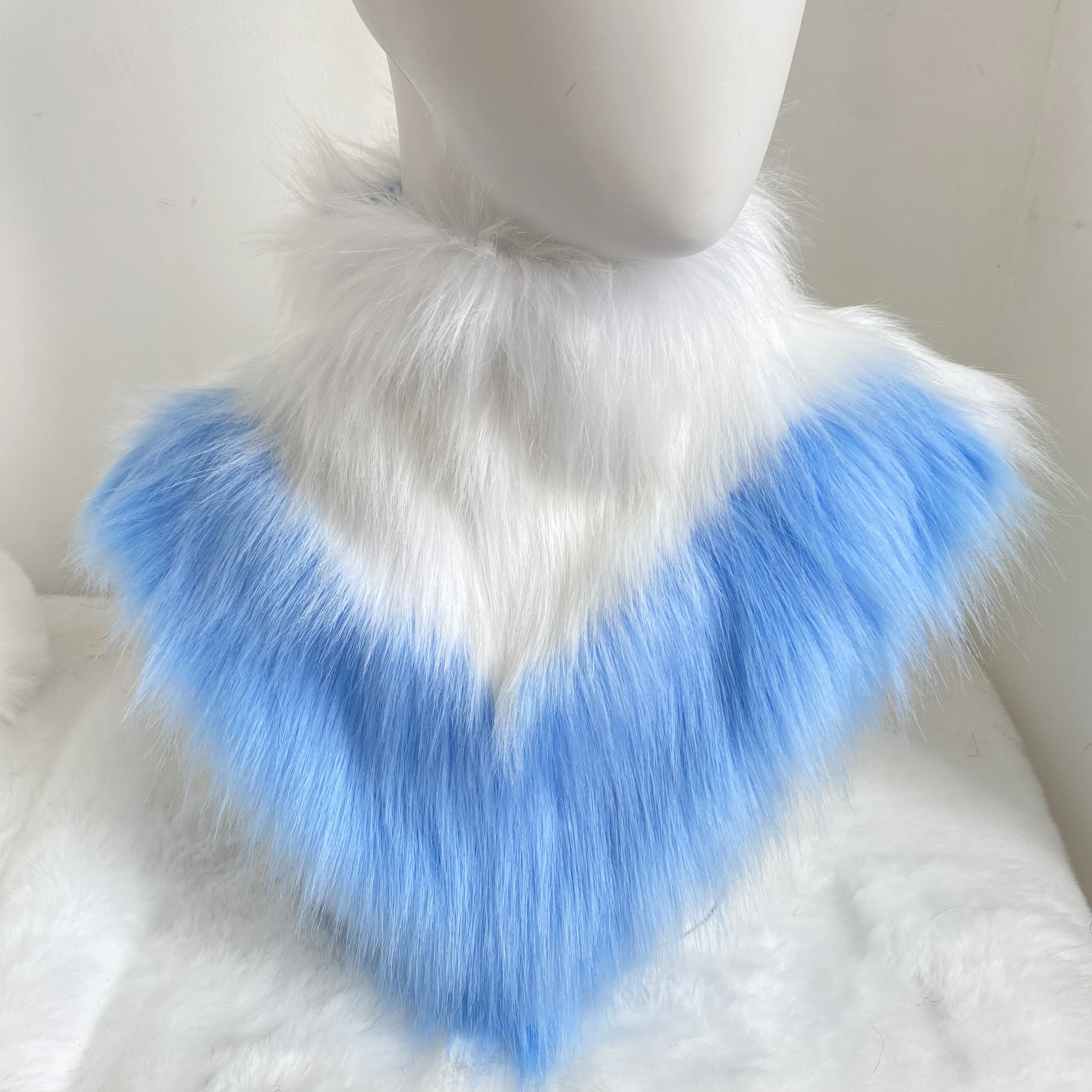 Furry Scarf Bib Collar Vest Fursuits Partial Accessories Short Fur Many Colors Cosplay Costumes Animal Costume Accessories
