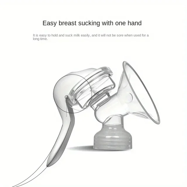 Bestele Tiralatte Manuale In Silicone - Coppa Da 100ml Senza BPA - Per Allattamento E Raccolta Latte - Foto 6