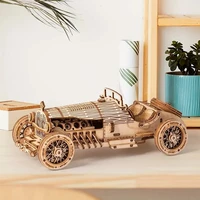 3D Car Wooden Puzzle, Scale Model,DIY Model Kit, Handcraft Gift,Home Decoration,Mechanical Model Kit, Building Toy,Birthday/Chri 4