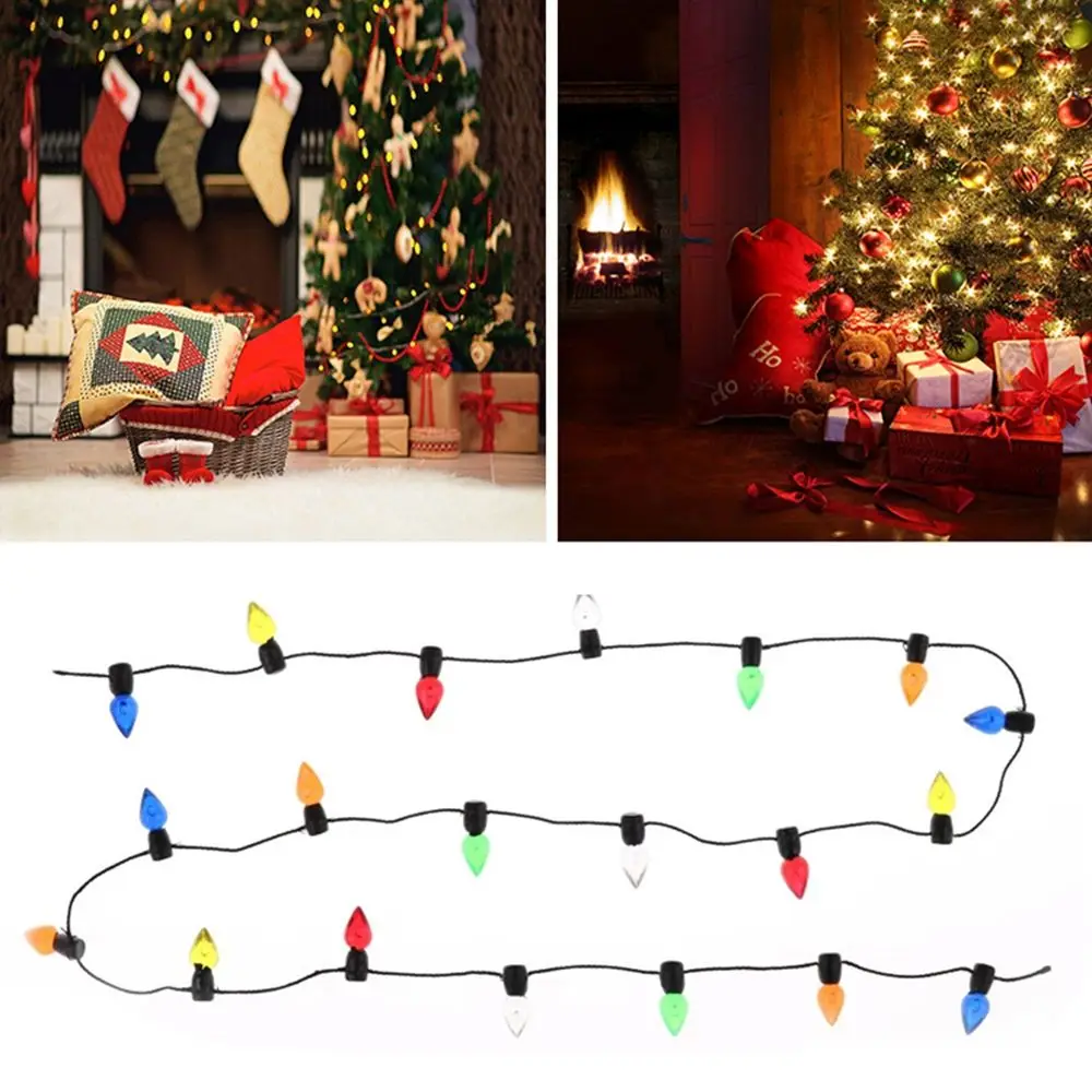 

High Quality Waterproof Wedding Xmas Party 0.5m String Lights Christmas Light Doll House Decorating Colorful Led