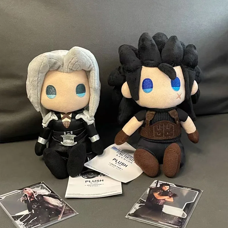  Ff7 게임 클라우드 스트라이프 세피로스 잭 페어 귀여운 봉제 인형 장난감 컬렉션 친구 크리스마스 선물