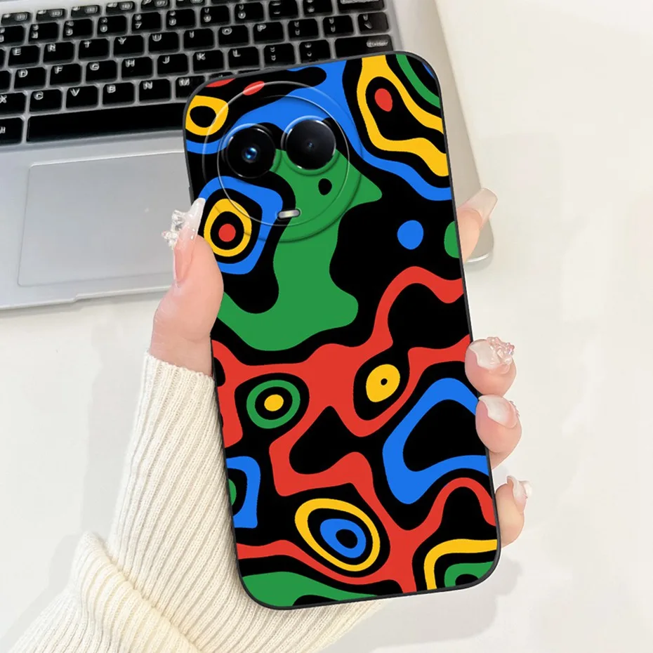Fashionable Lens Protective Soft Silicone Phone Case
