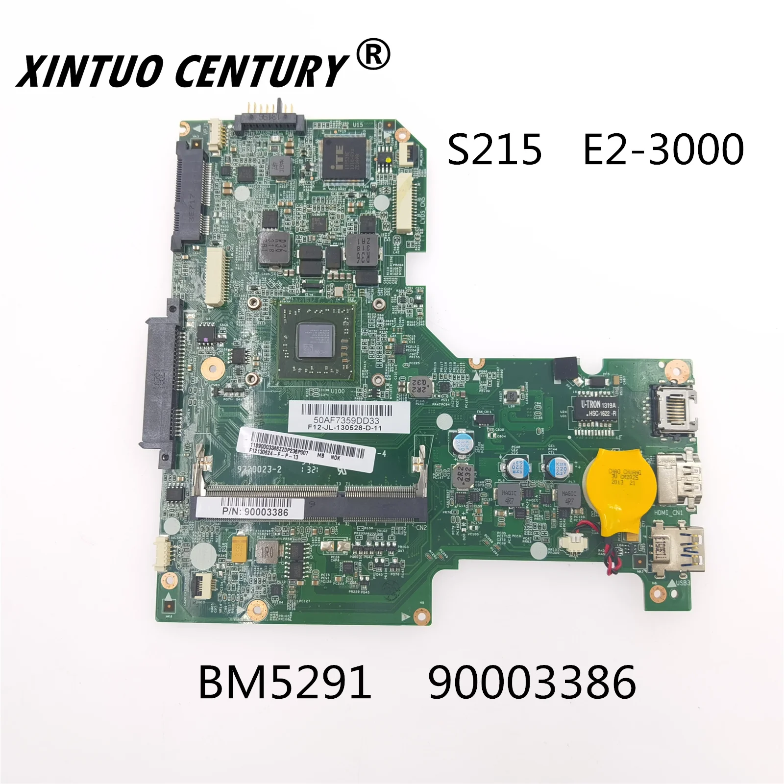

Материнская плата BM5291 90003386 для ноутбука Lenovo S215, материнская плата 100% протестирована, полностью работает