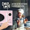 QWNostalgia Retro Countertop Microwave Oven - Large 800-Watt - 0.9 cu ft - 12 Pre-Programmed Cooking Settings - Digital Clock 4