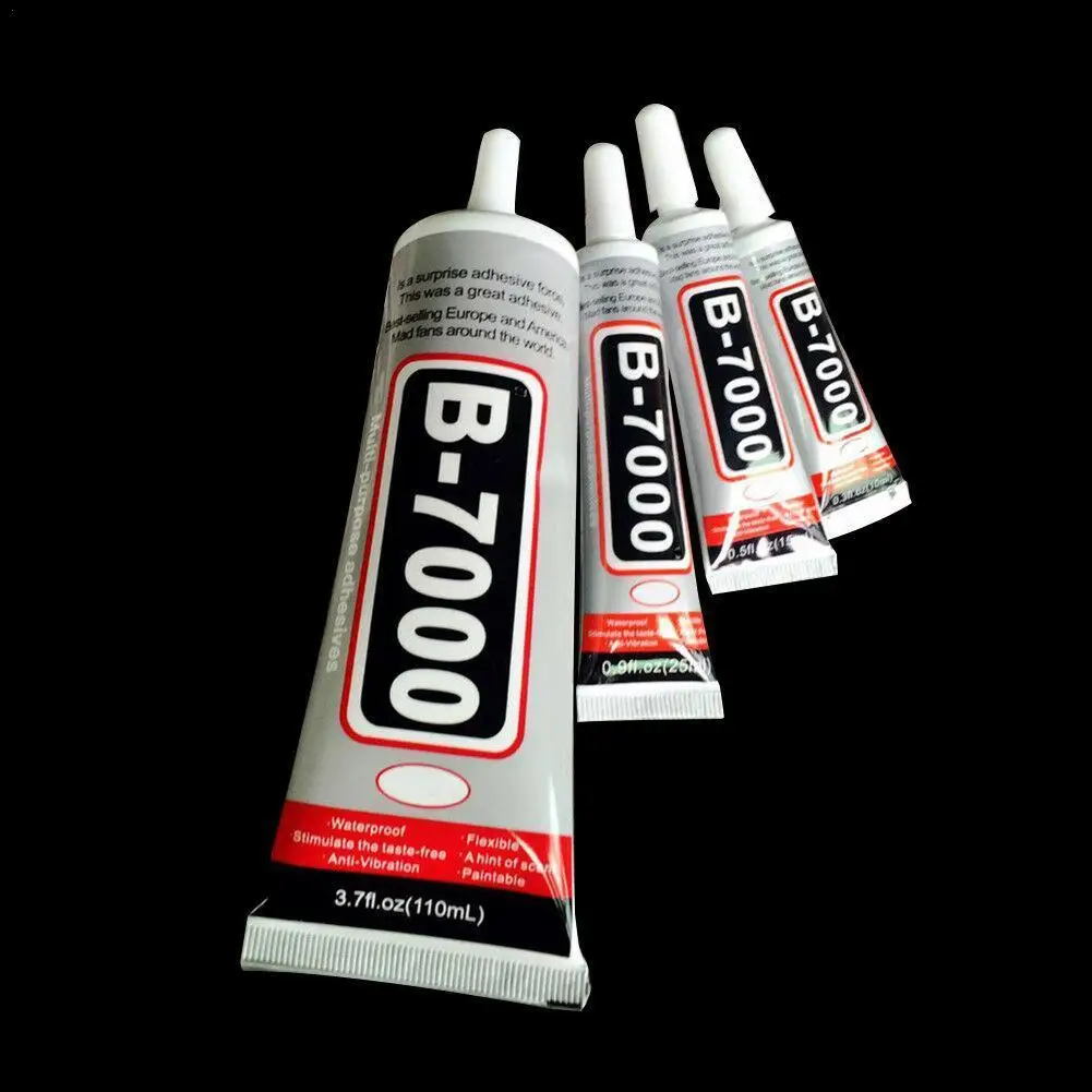 

15ML 25ML 50ML 110ML B7000 Glue Clear Contact Phone Repair Adhesive Universal Glass Plastic DIY B-7000 With Precision Applicator
